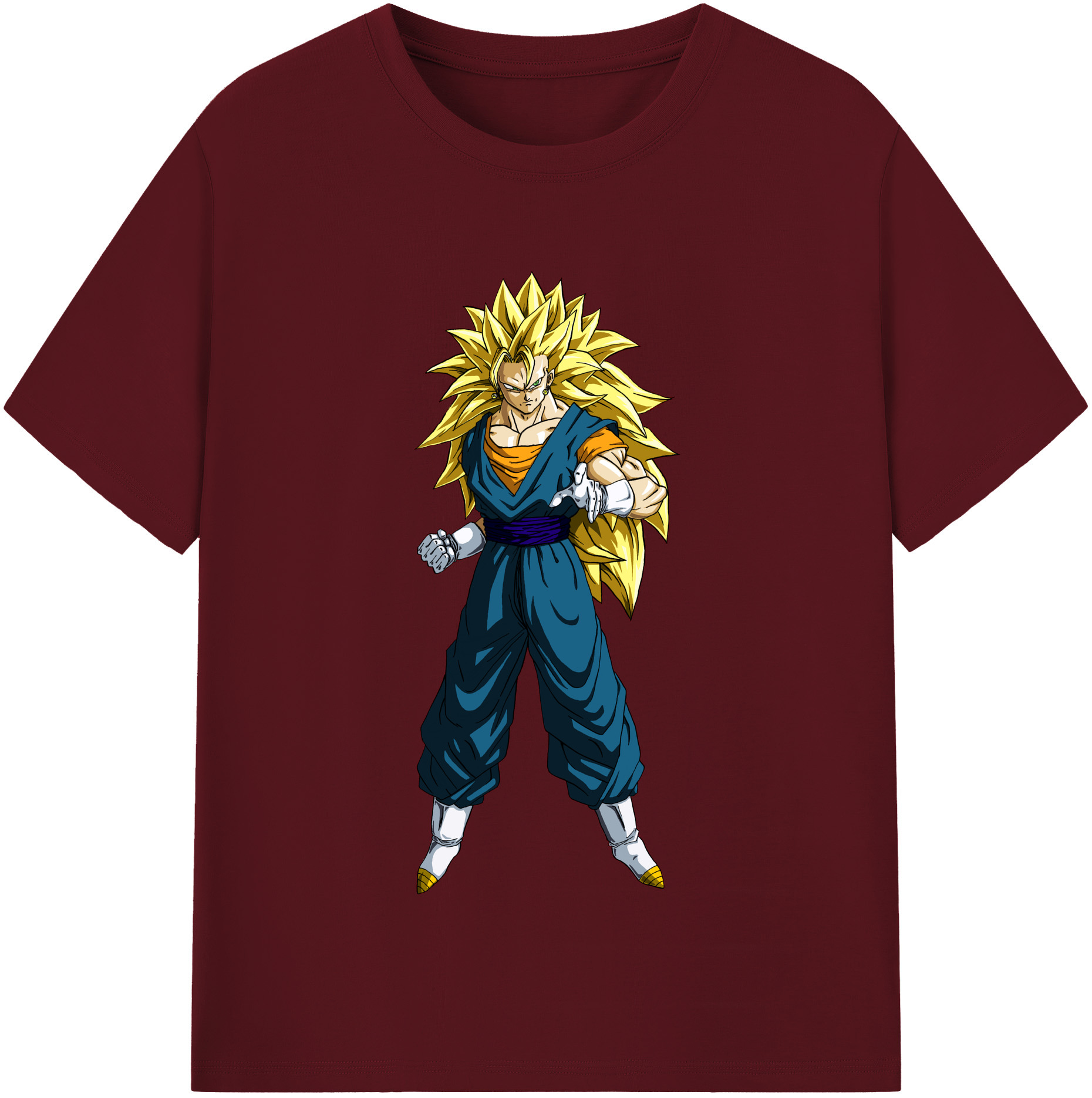 （画像用） ドラゴンボール ベジット DRAGON BALL Vegetto 綿100％半袖Tシャツ（フロントプリント）